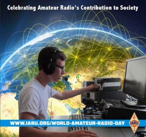 World Amateur Radio Day 2016 logo